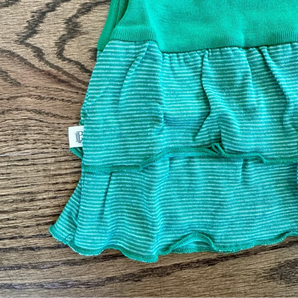 Paige Lauren Kelly Green Ruffle Dress, NWT